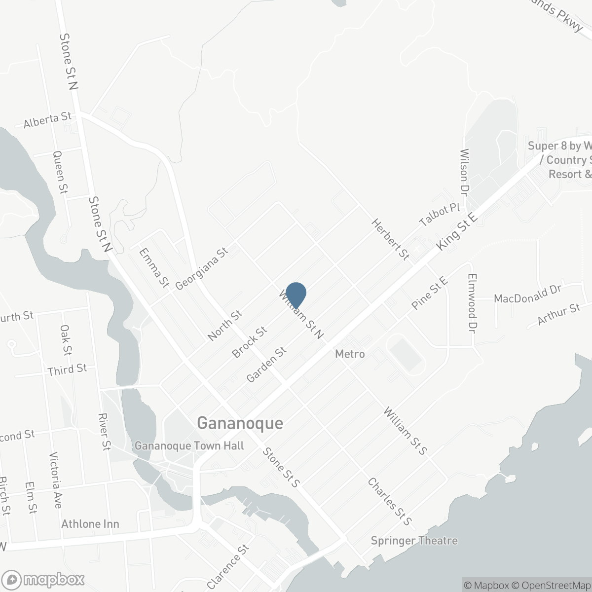 308 BROCK STREET, Gananoque, Ontario K7G 1K6